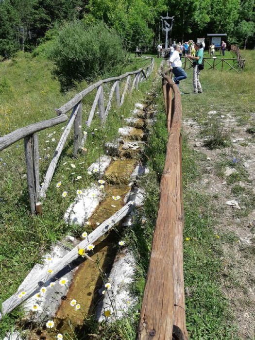2018 luglio 07 Gita al Monte Fumaiolo e alle sorgenti del fiume Savio e Tevere.